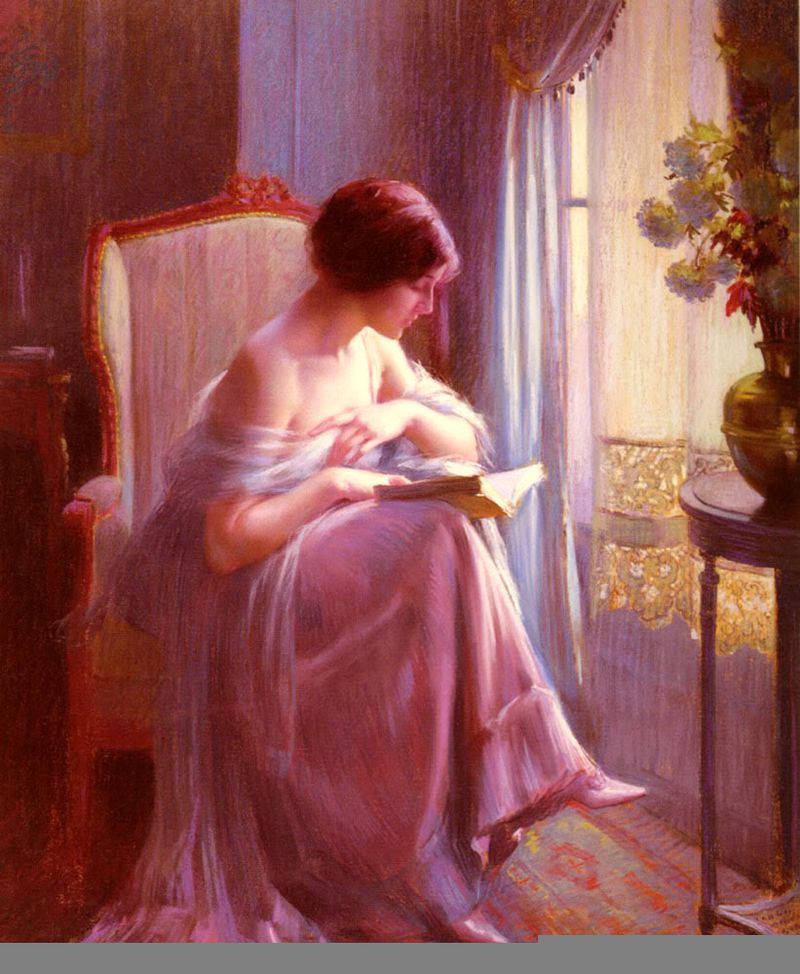 DelphinEnjolras-YoungWomanReadingBy