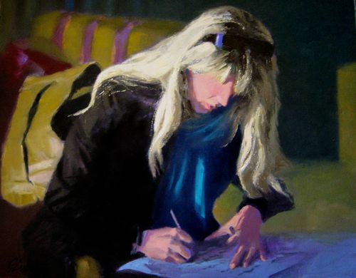 Roger-carlson-artwork-woman-writing_big