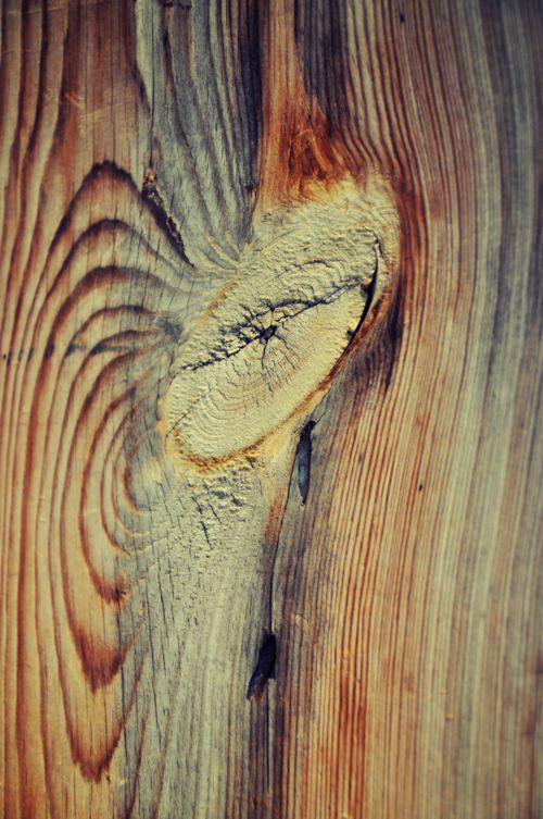 Barn wood knot