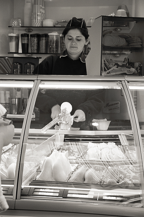 gelato counter