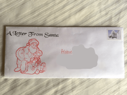 Santa letter