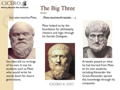 Big Three ancient Greek philosophers | Ancient greek philosophers ...